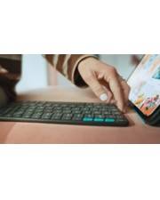 Logitech FLIP FOLIO GRAPHITE DEU iPad PRO and AIR 13 INCH Tastatur