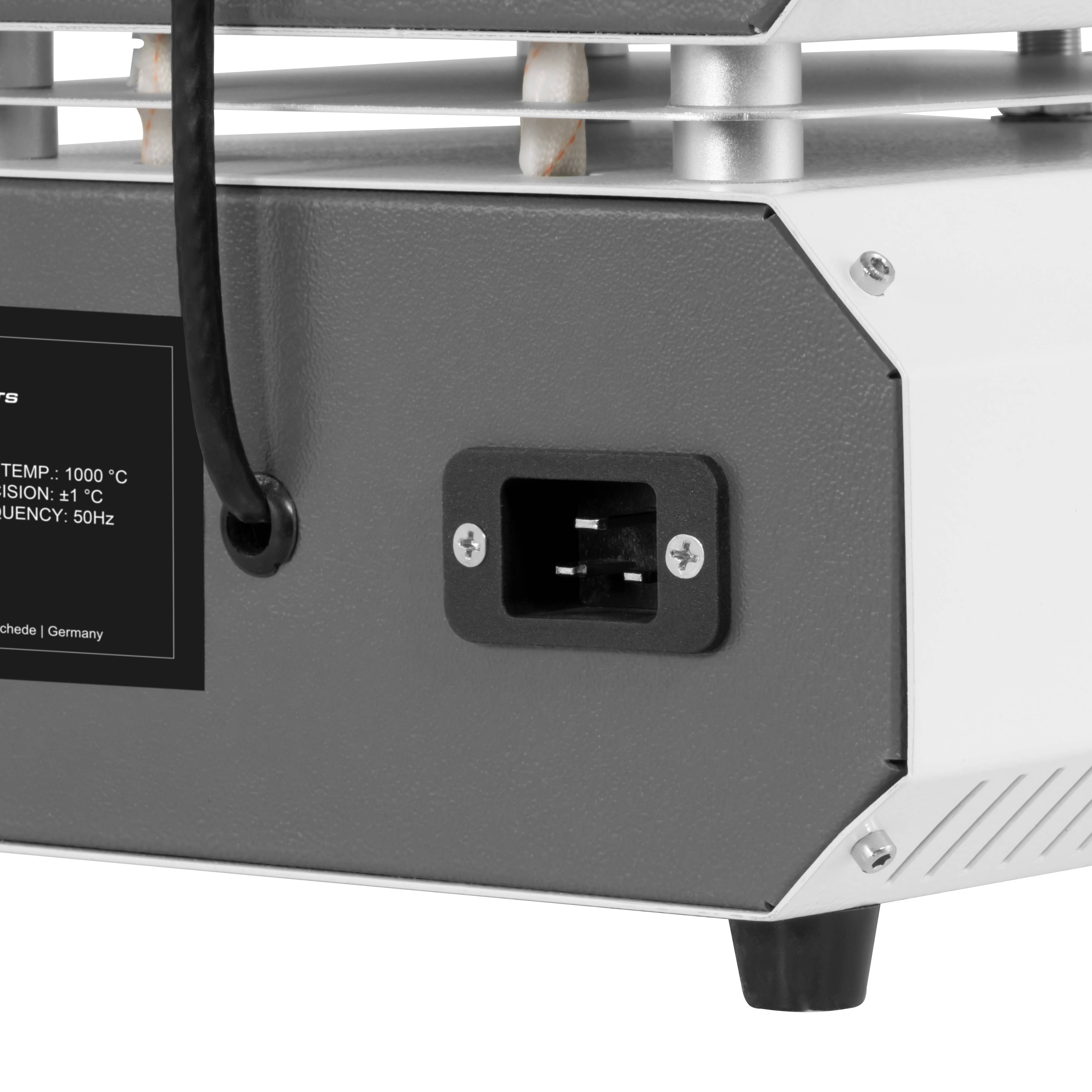 PCE Instruments Muffelofen PCE-MOV 60 |20 ... 1000 °C |PID Regelung mit ±1 °C Genauigkeit |Eingebauter Temperaturregler