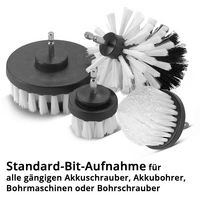 STAHLWERK Bürsten-Aufsatz 15er Set für Akkuschrauber und Bohrmaschinen STAHLWERK Bürsten-Aufsatz 15er Set für Akkuschrauber und Bohrmaschinen