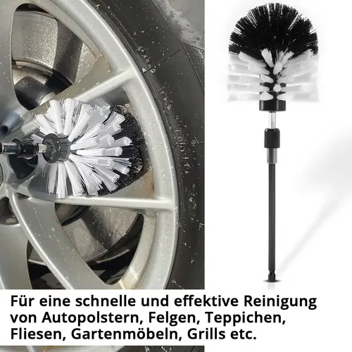 STAHLWERK Bürsten-Aufsatz 15er Set für Akkuschrauber und Bohrmaschinen STAHLWERK Bürsten-Aufsatz 15er Set für Akkuschrauber und Bohrmaschinen