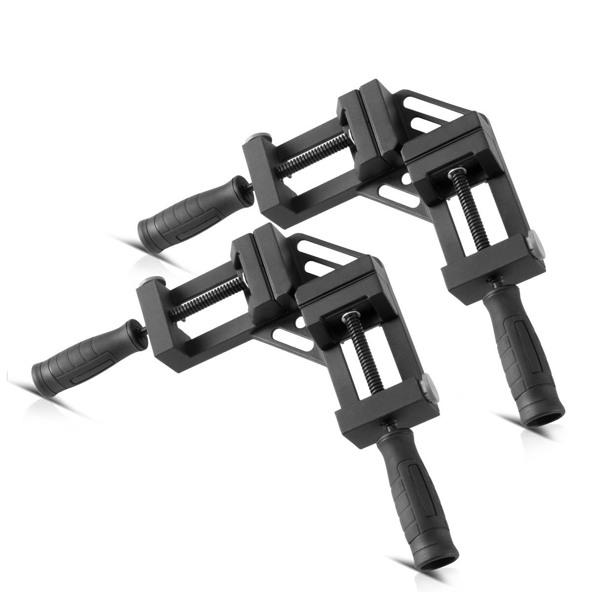 STAHLWERK Doppelgriff Winkelklemme DW-90 ST 2er Set