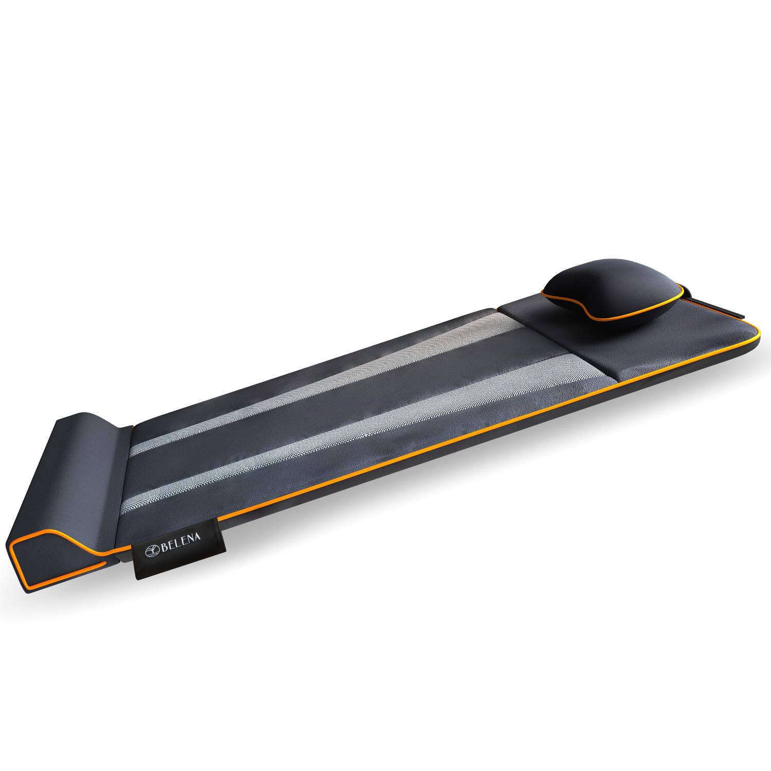 Belena Air Stretch - Massagematte mit Wärmefunktion - elektronische Full Body Massage Matte für Rücken, Schultern & Nacken - Massageauflage zur Mus