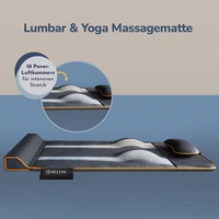 Belena Air Stretch - Massagematte mit Wärmefunktion - elektronische Full Body Massage Matte für Rücken, Schultern & Nacken - Massageauflage zur Mus Belena Air Stretch - Massagematte mit Wärmefunktion - elektronische Full Body Massage Matte für Rücken, Schultern & Nacken - Massageauflage zur Mus