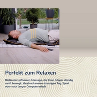 Belena Air Stretch - Massagematte mit Wärmefunktion - elektronische Full Body Massage Matte für Rücken, Schultern & Nacken - Massageauflage zur Mus Belena Air Stretch - Massagematte mit Wärmefunktion - elektronische Full Body Massage Matte für Rücken, Schultern & Nacken - Massageauflage zur Mus