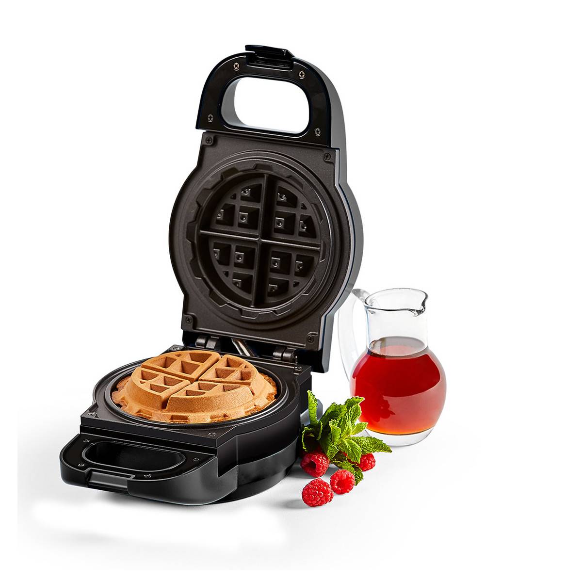 PowerXL Waffle Star - Waffeleisen für gefüllte Waffeln - 18cm - Antihaft-Beschichtung - Wafflemaker mit Anti-Tropf-Rinne - herzhafte & süße Waffel