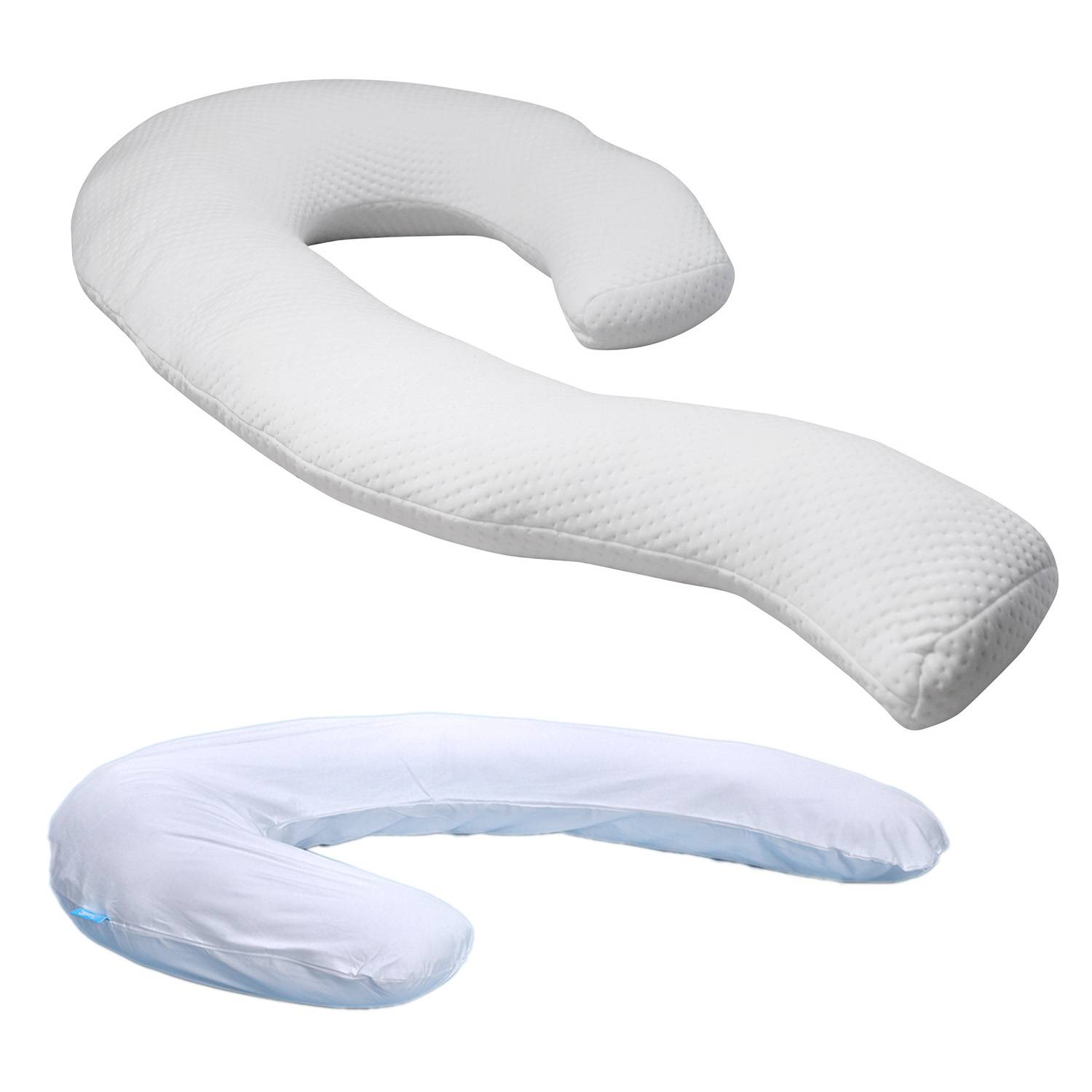 Dreamolino Swan - Seitenschläferkissen ergonomisch - 7in1 Körperkissen für besseren Schlafkomfort - Stillkissen & Schwangerschaftskissen - unterst