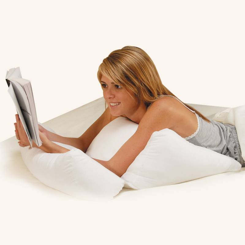 Dreamolino Flip Pillow Kissenbezug blau – Ersatz-Bezug für Flip Pillow Kissen