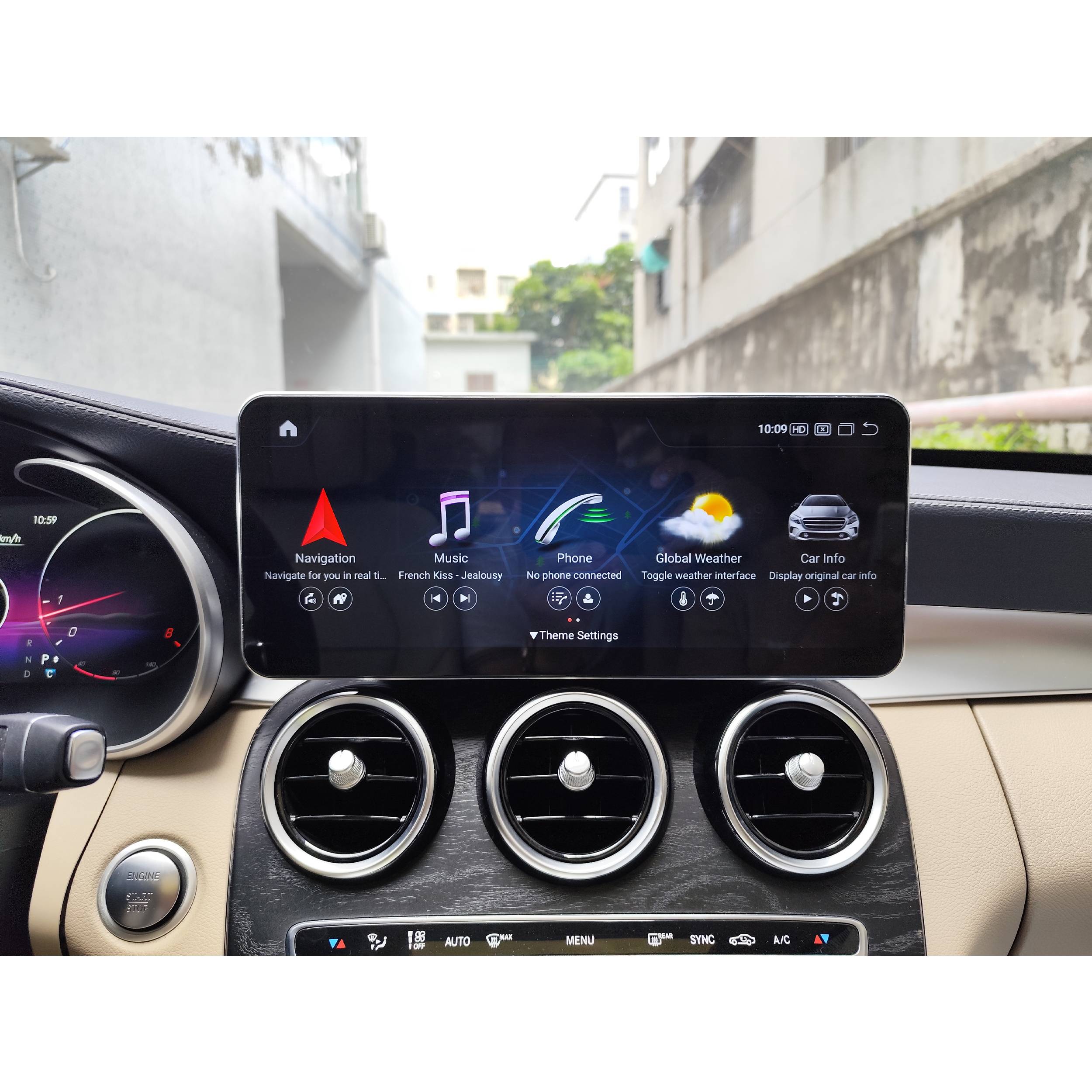 Für Mercedes V Klasse W447 NTG5x 12" Touchscreen Android GPS Navi Carplay