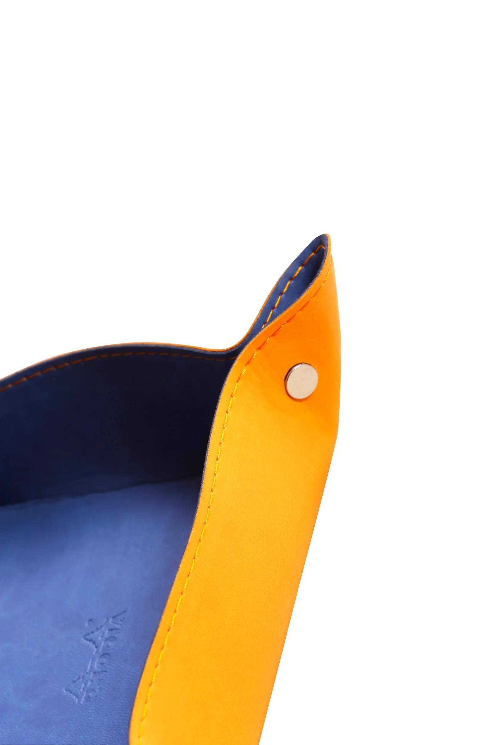 Rhodia 2x reversibler Taschenleerer IT Kunstleder, 12x12x4,5cm Saphir 318858C