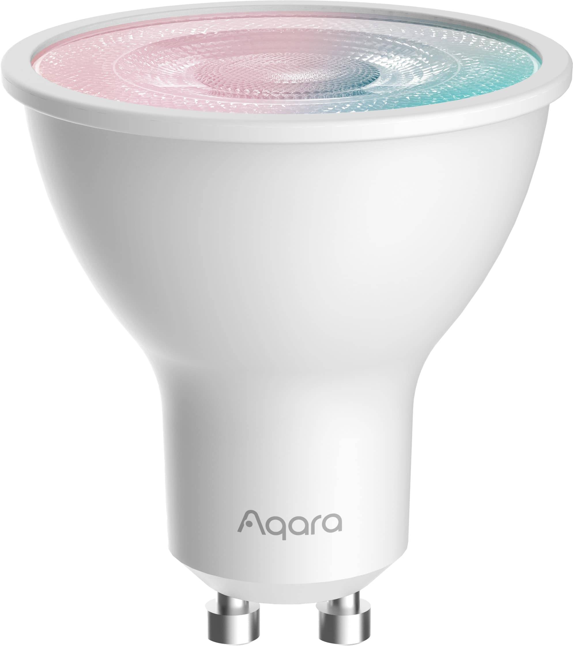 Aqara LED Bulb T2, Zigbee, Thread, Matter, Home Assistant - Fassung: GU10 - Farbe: bunt