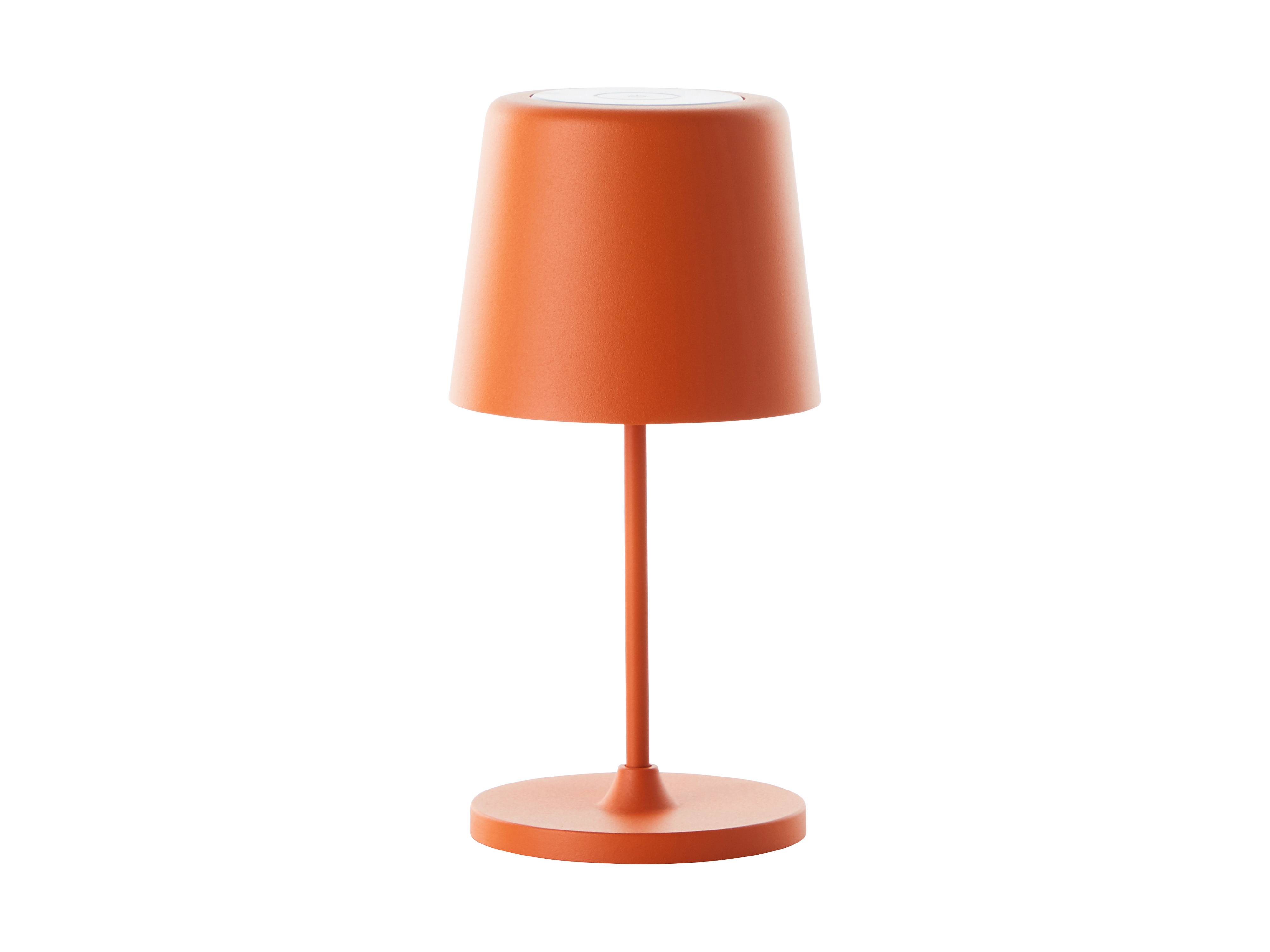 BRILLIANT LED-Akku-Tischleuchte Kaami, 2 W, 310 lm, 3000 K, orange, 2er Set