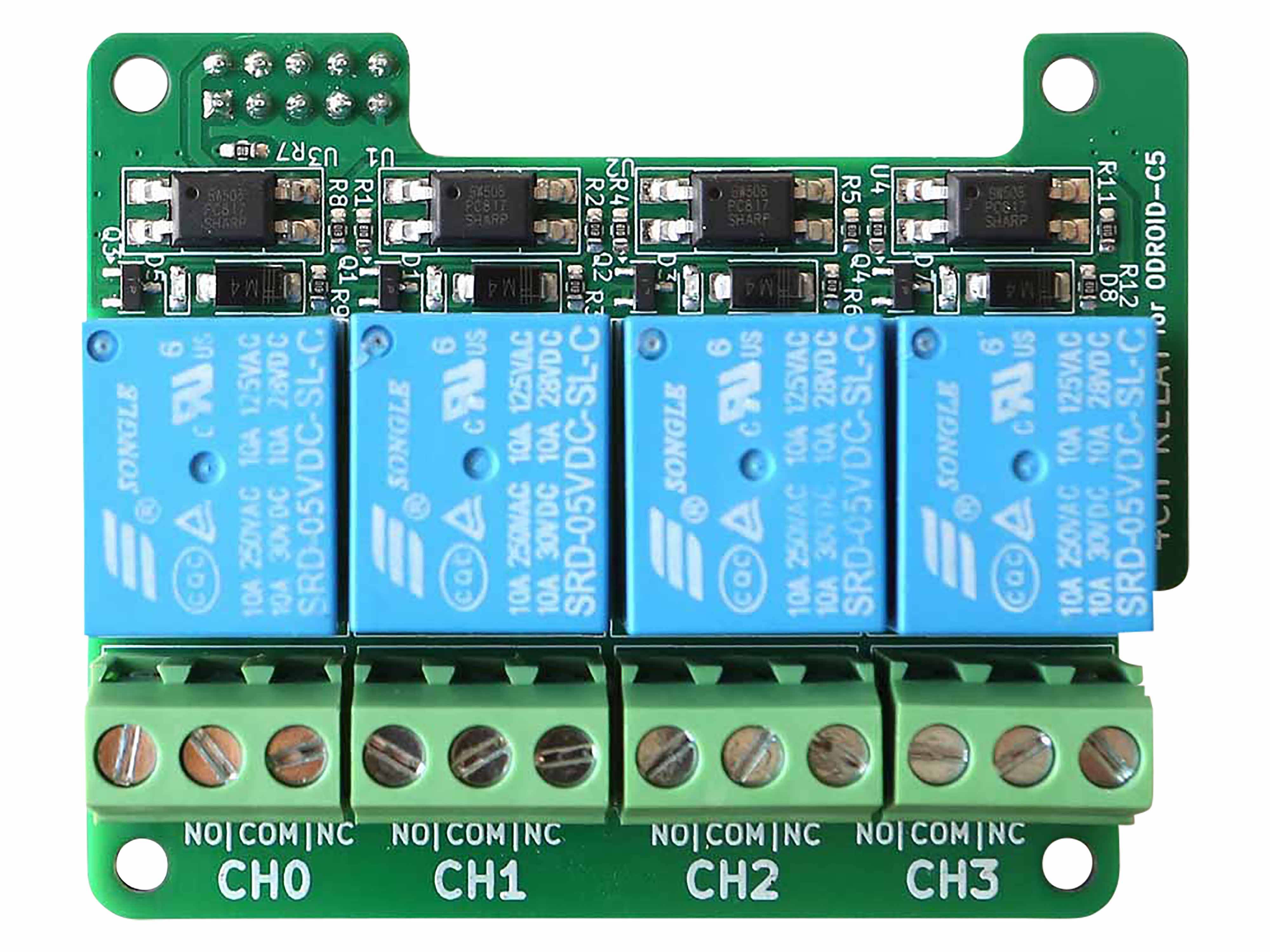 ODROID 4-Kanal-Relais-Board für ODROID-C5