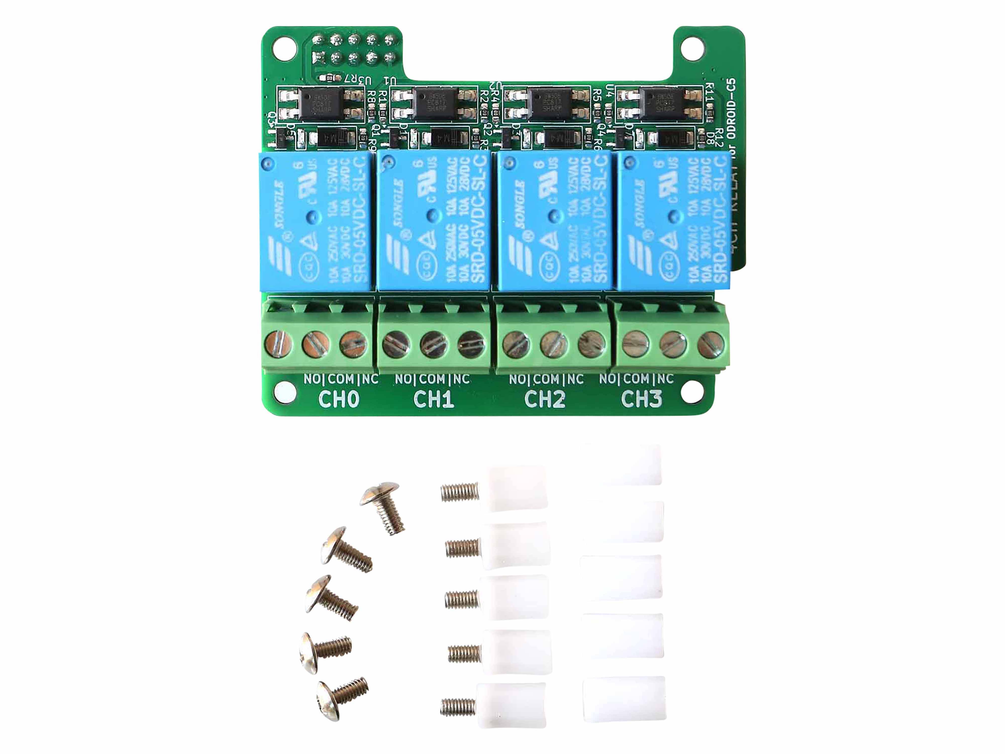 ODROID 4-Kanal-Relais-Board für ODROID-C5