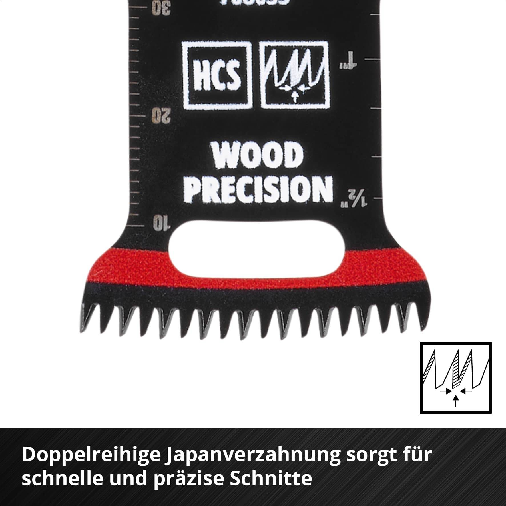 EINHELL Tauchsägeblatt, 708033, HCS Japanverzahnung, 32 mm