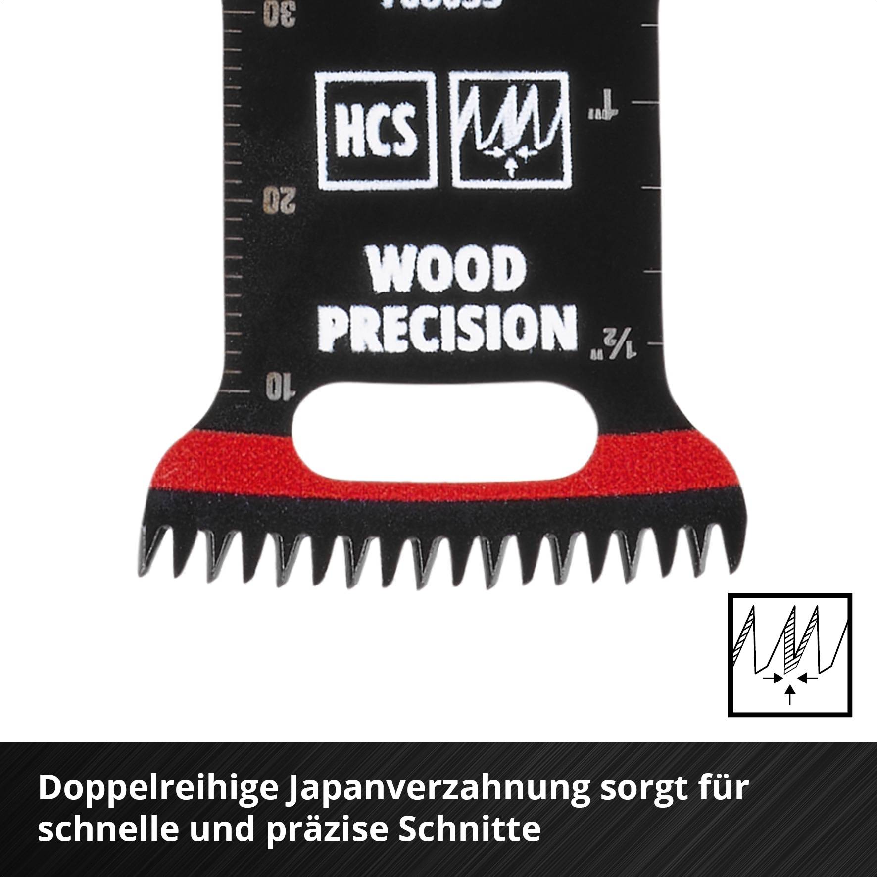 EINHELL Tauchsägeblatt, 708033, HCS Japanverzahnung, 32 mm