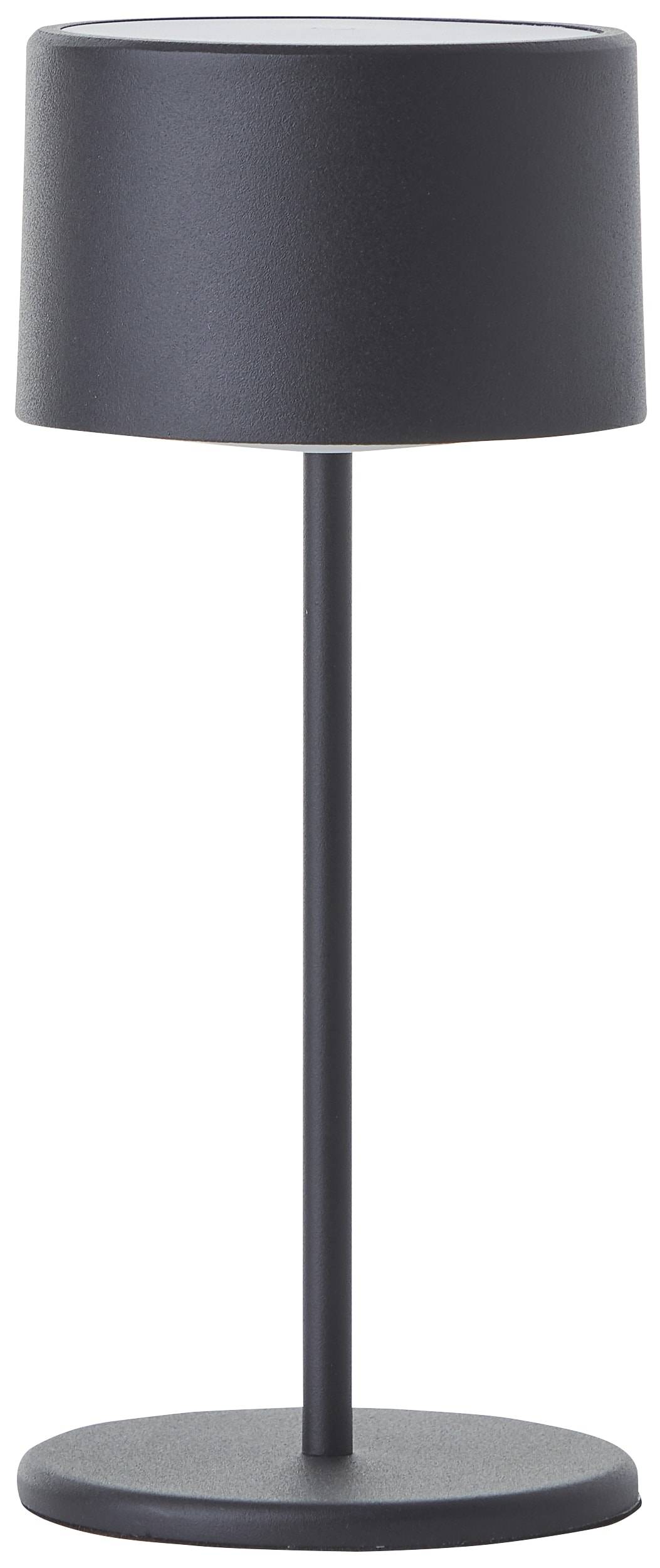 BRILLIANT LED-Akku-Tischleuchte Helio, 2 W, 210 lm, 3000 K, IP20, Metall, schwarz