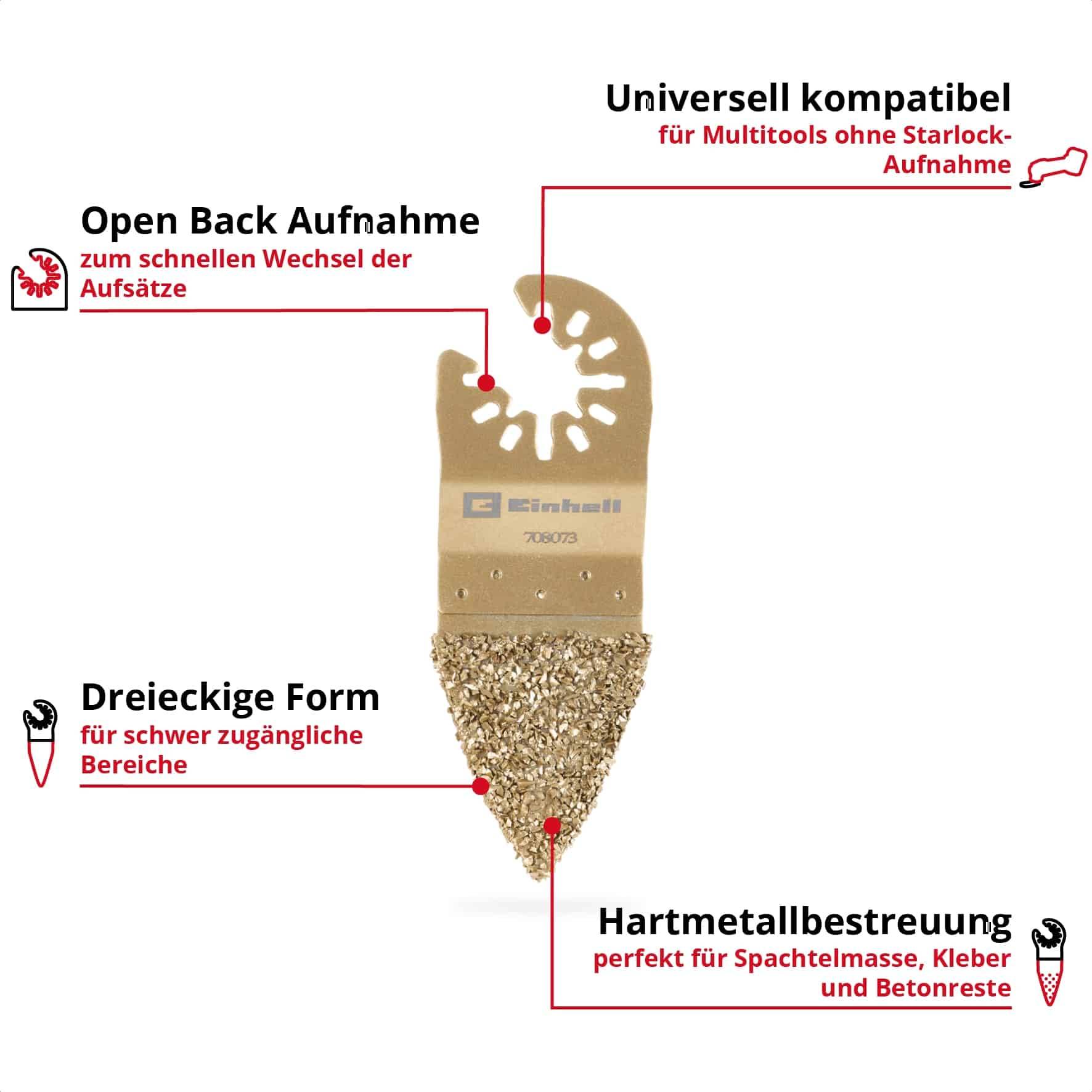 EINHELL Fingerraspel, 708073, 34 mm
