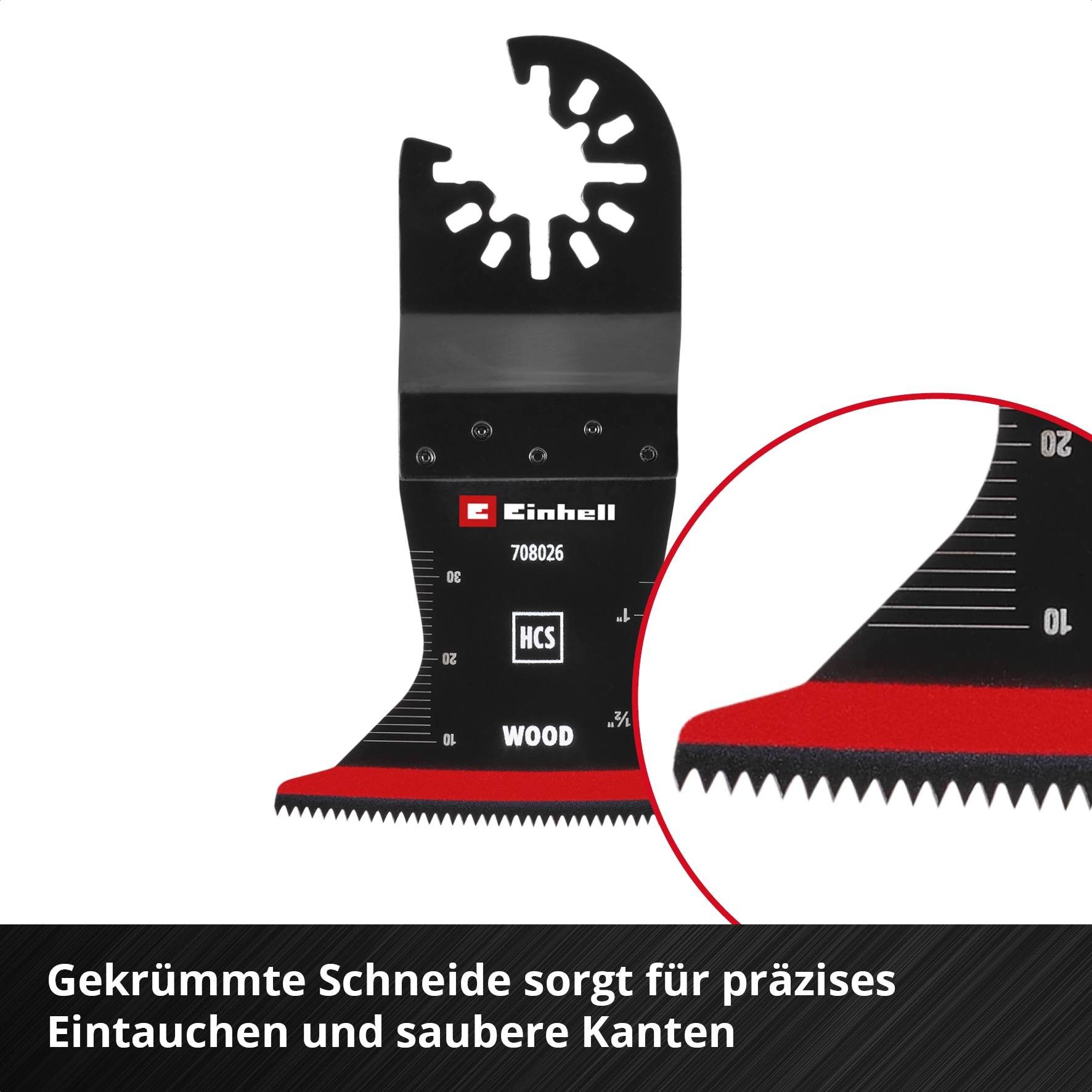 EINHELL Tauchsägeblatt, 708026, HCS Holz, 65 mm