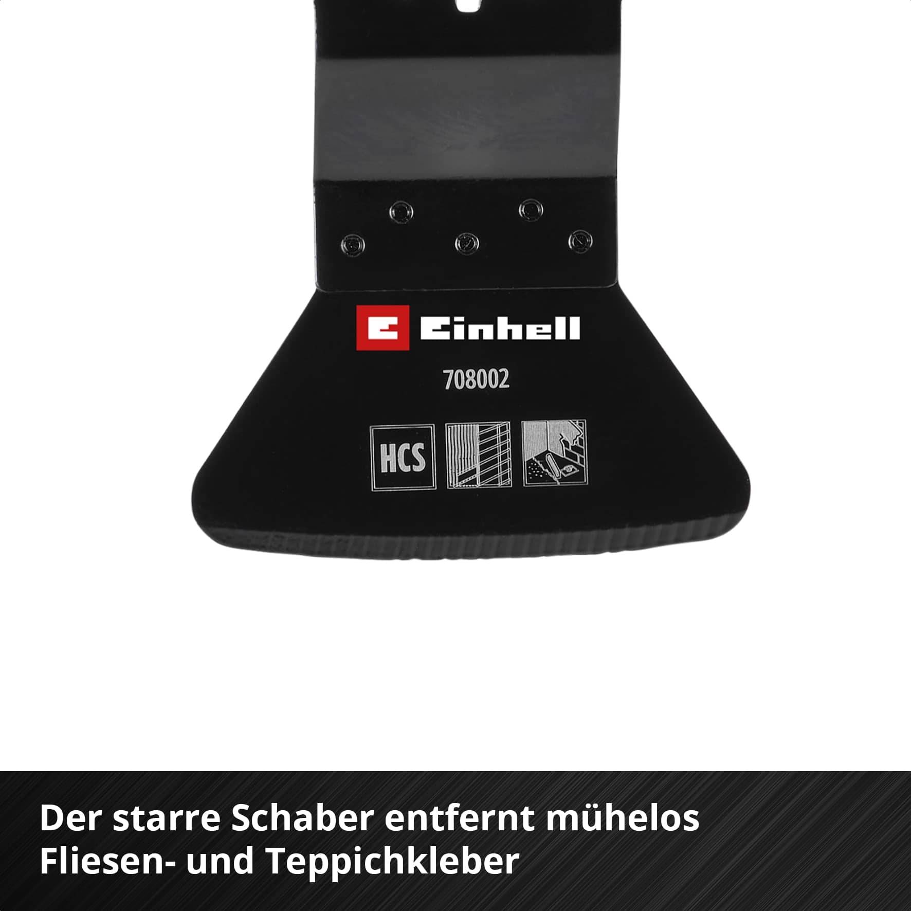 EINHELL Schaber, 708002, HCS, Starr, 52 mm