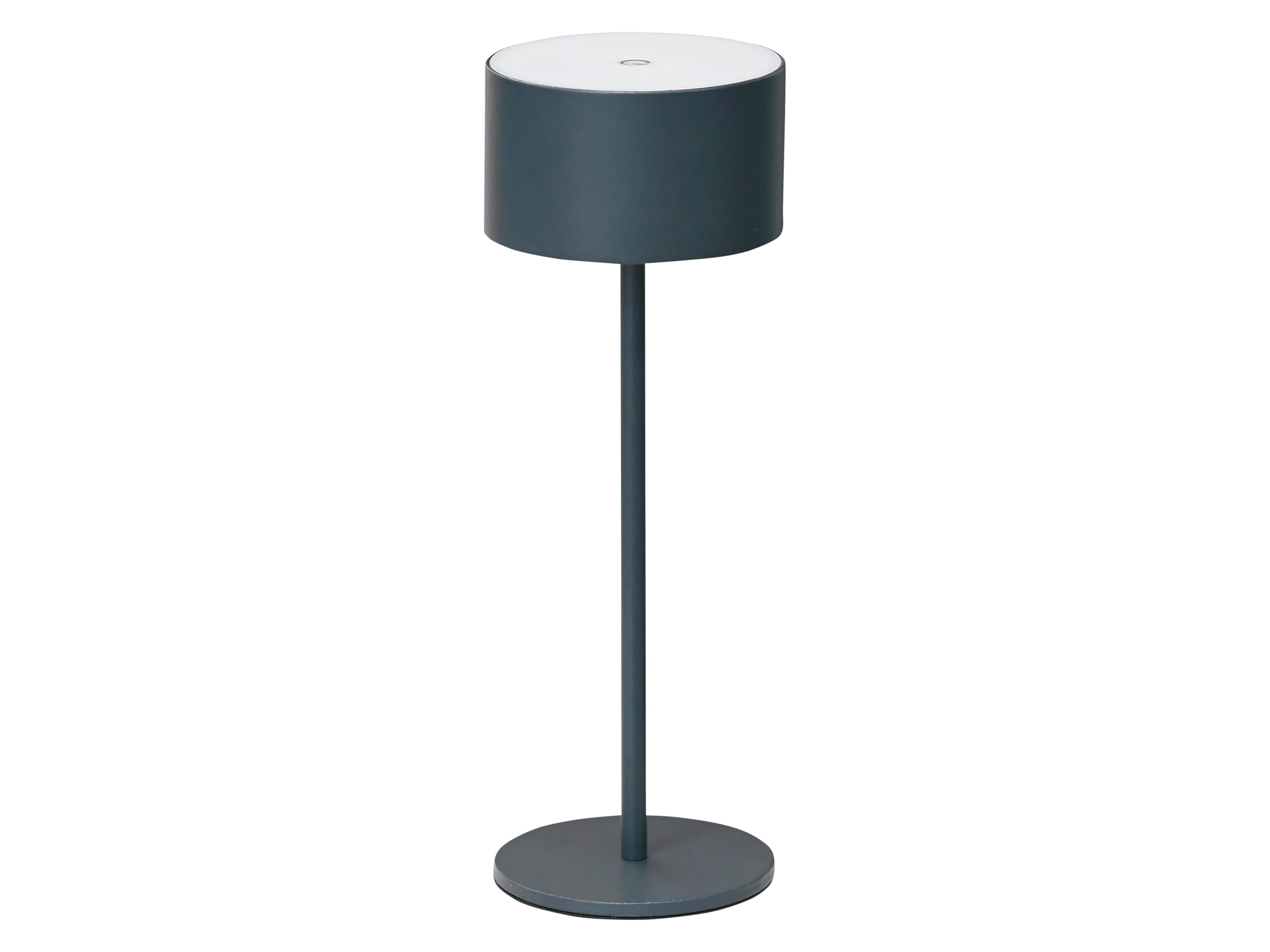 MÜLLER-LICHT LED-Akku-Tischleuchte Flora, 2 W, 110 lm, 3000 K, anthrazit