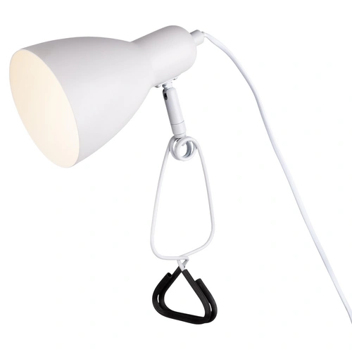 NÄVE Klemmtischleuchte 3194923, 18W, E14, weiß NÄVE Klemmtischleuchte 3194923, 18W, E14, weiß