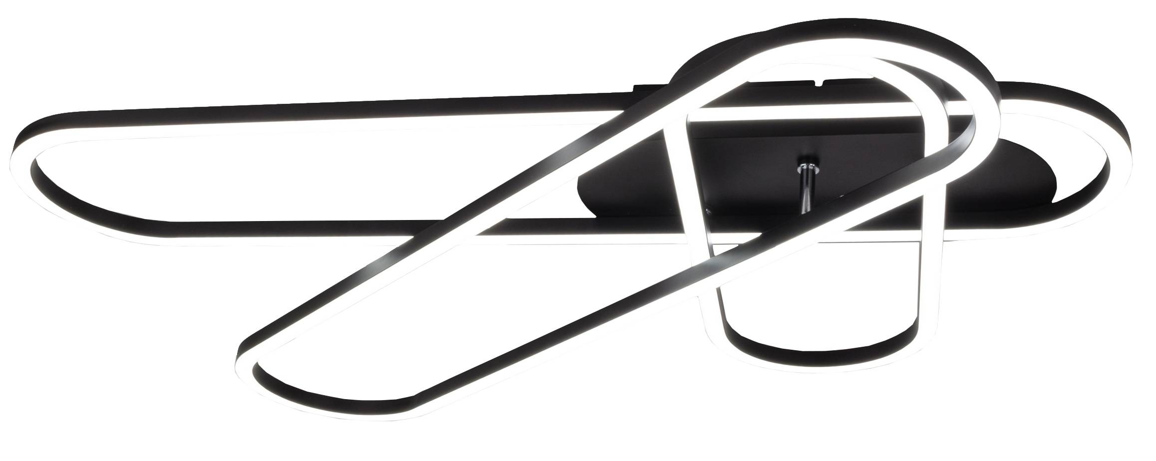 NÄVE LED-Deckenleuchte 1405822, 48W, 7200lm, CCT, schwarz