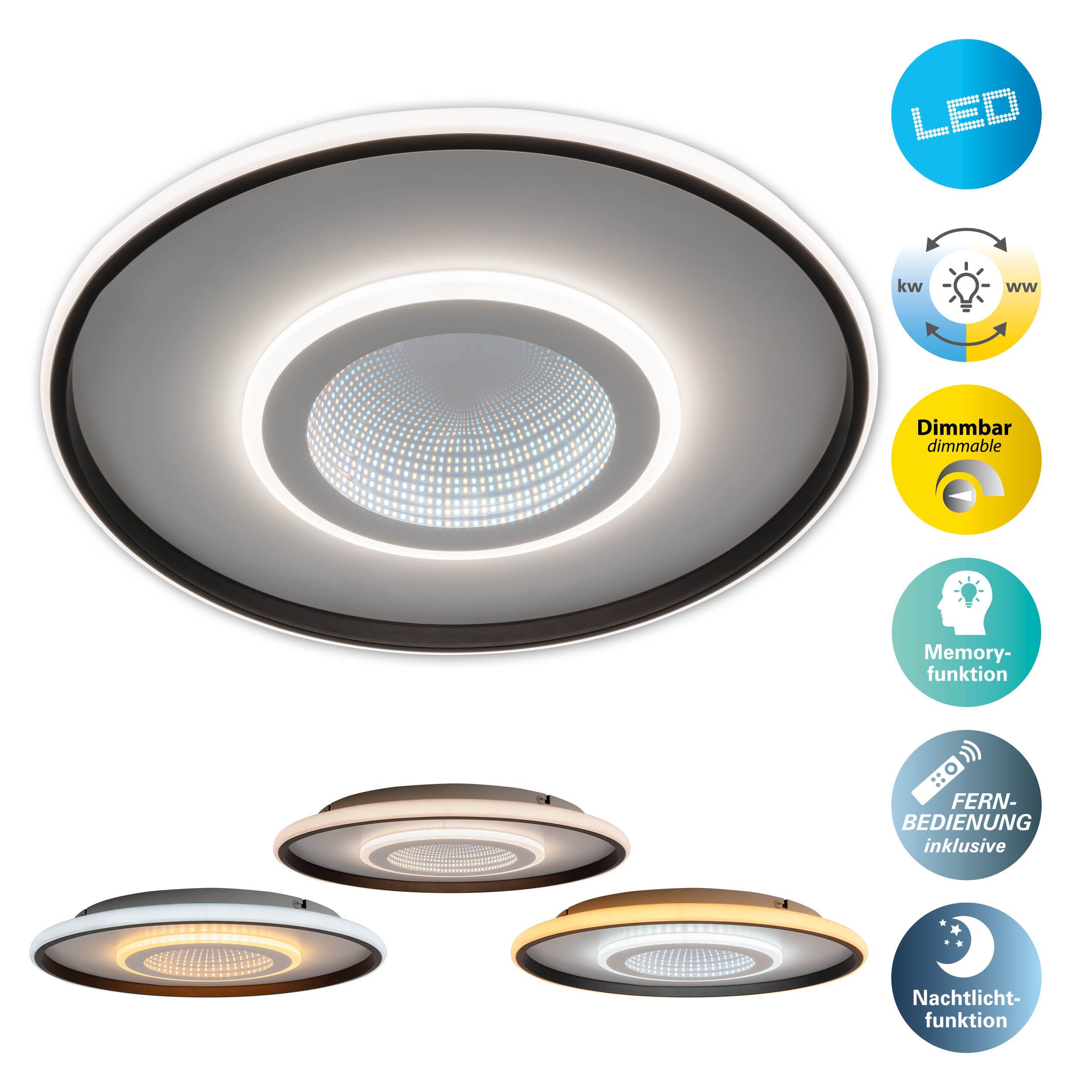 LED Deckenleuchte 3D-Effekt "REDONA" D: 50 cm