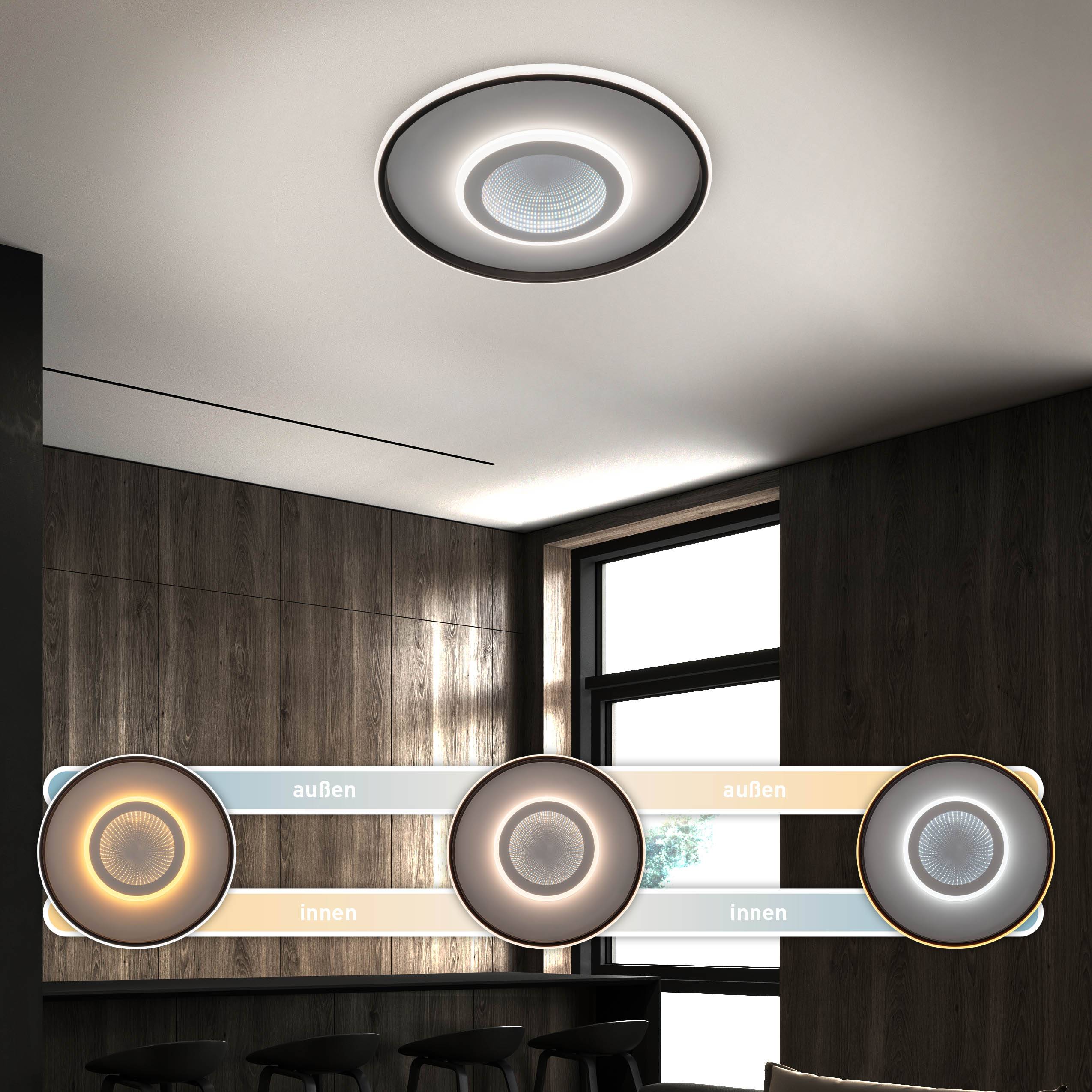 LED Deckenleuchte 3D-Effekt "REDONA" D: 50 cm