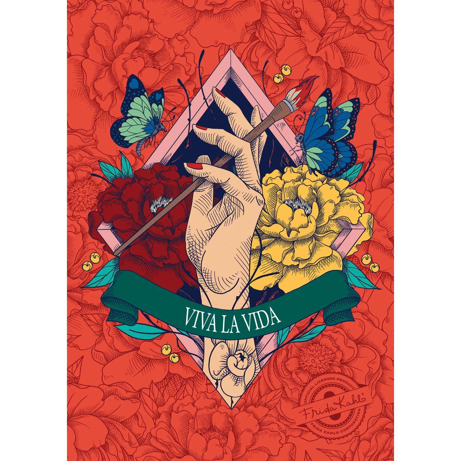 Clairefontaine 5x Korrespondenzset Frida Kahlo naturweiß 116234C