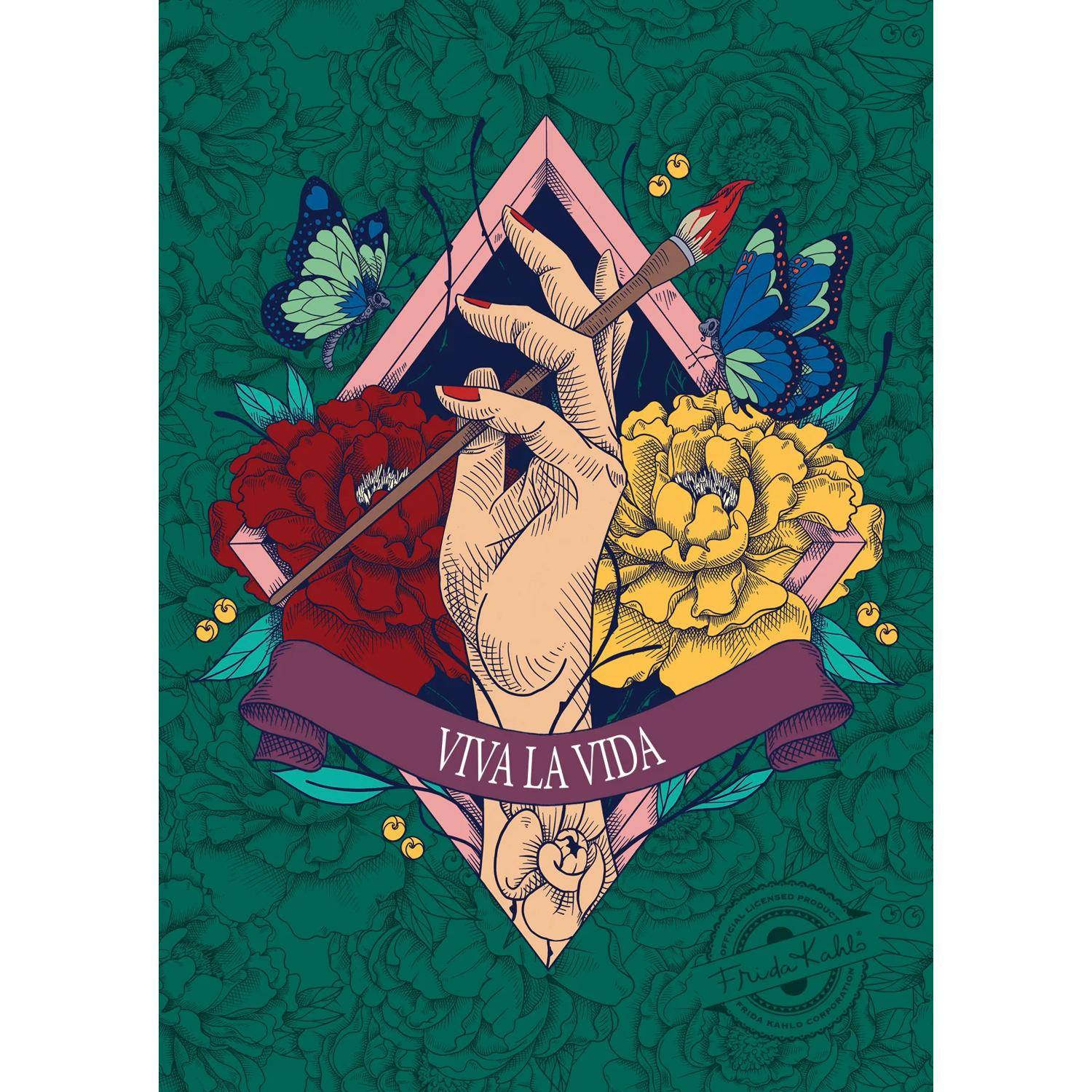 Clairefontaine 5x Korrespondenzset Frida Kahlo naturweiß 116234C