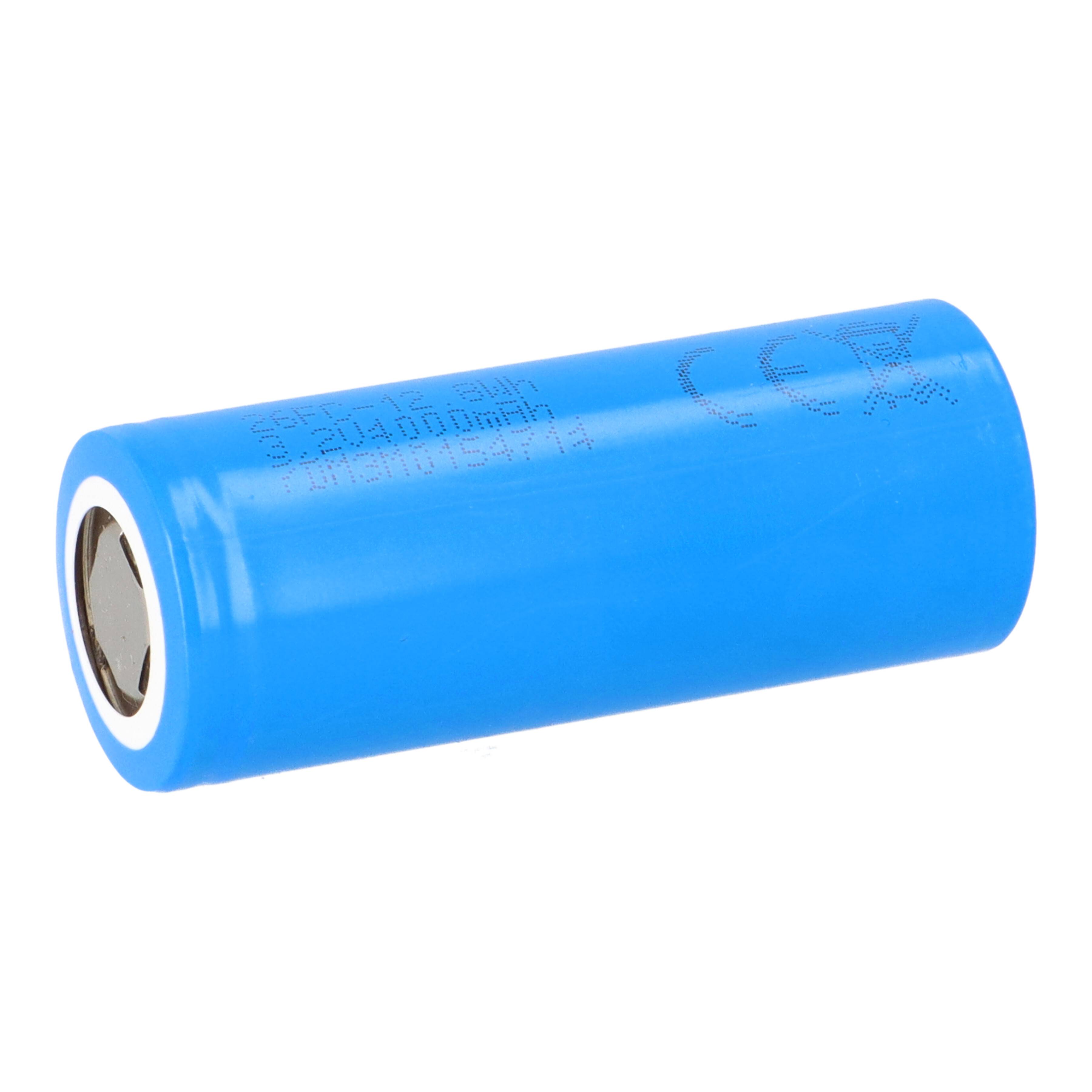 JGNE Goldencell 26650 4000mAh LiFePO4 Akku | 3.2V Hochleistungszelle