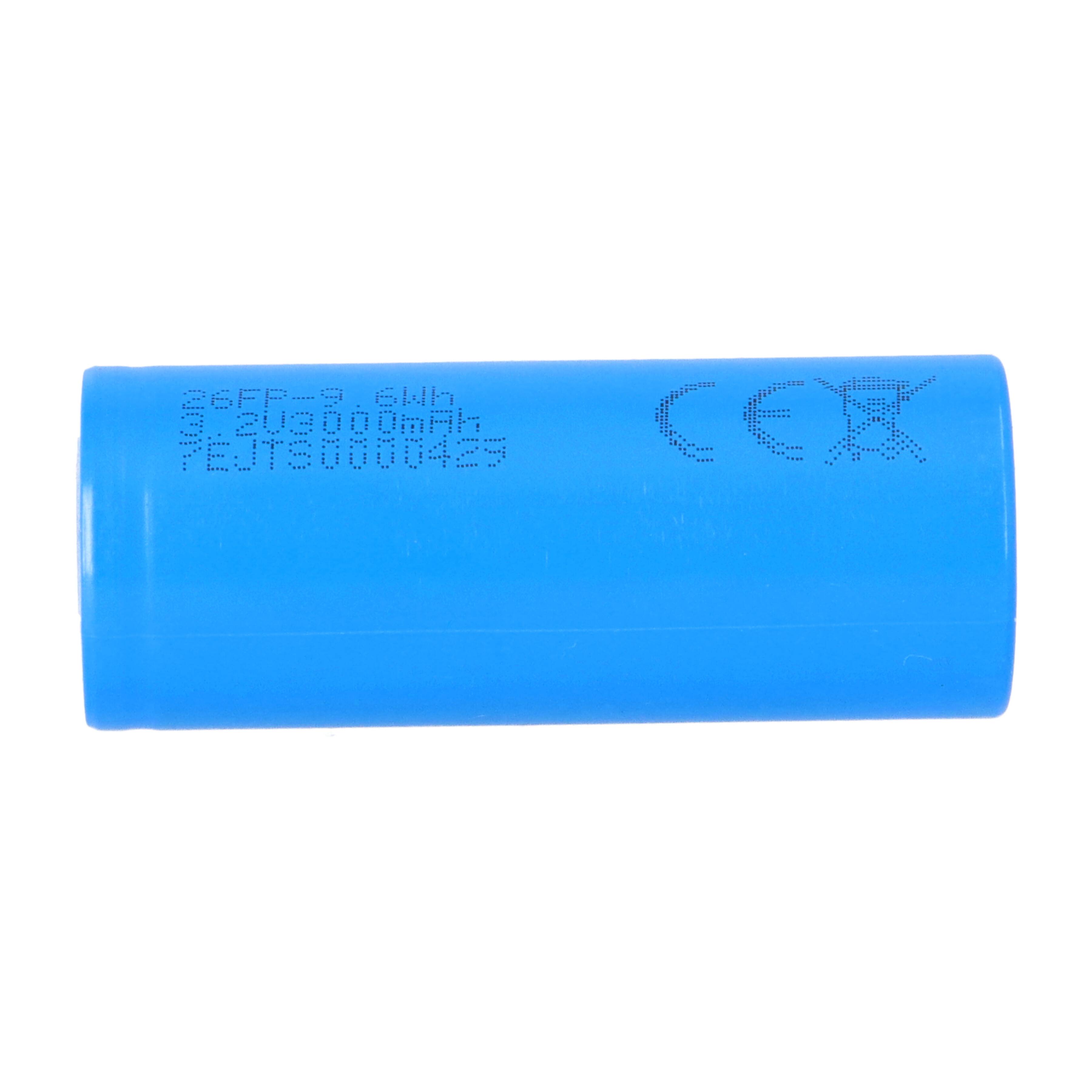 JGNE Goldencell 26650 3000mAh LiFePO4 Hochstromzelle | 30A Akku