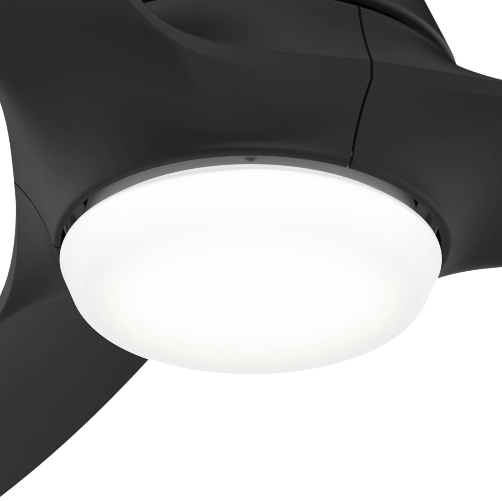 DC Deckenventilator Calabasas Schwarz mit LED &amp; Fernbedienung