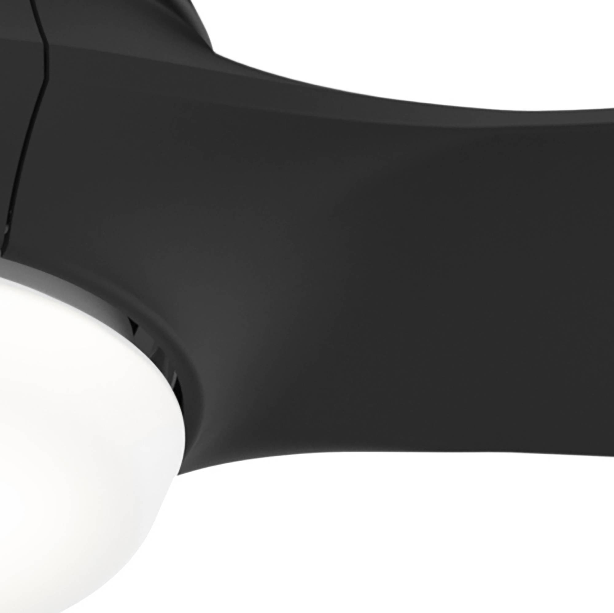 DC Deckenventilator Calabasas Schwarz mit LED