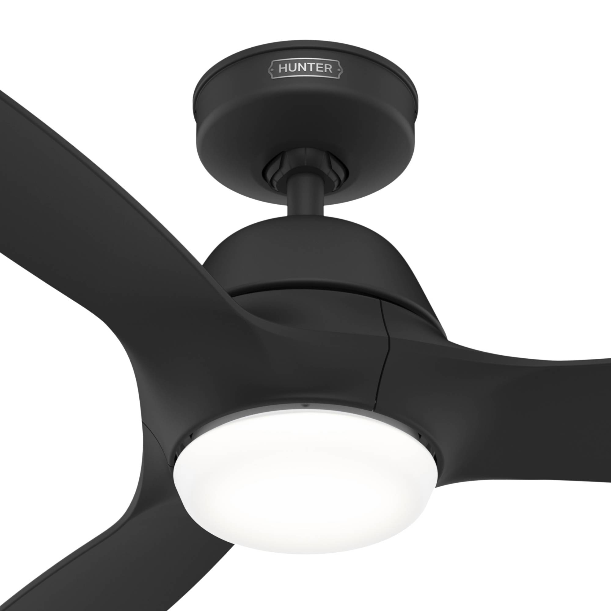 DC Deckenventilator Calabasas Schwarz mit LED