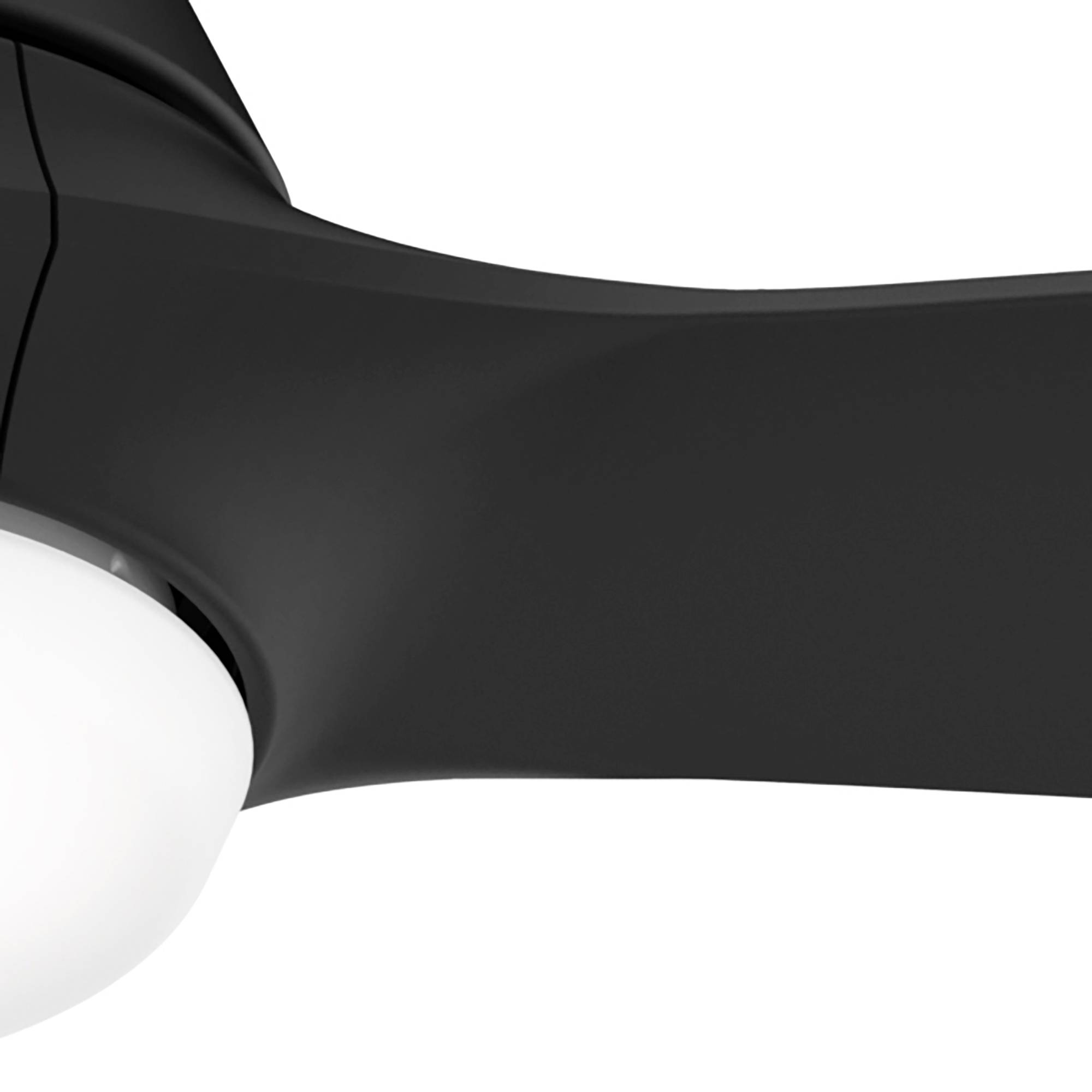 DC Deckenventilator Calabasas LP Schwarz mit LED &amp; Fernbedienung