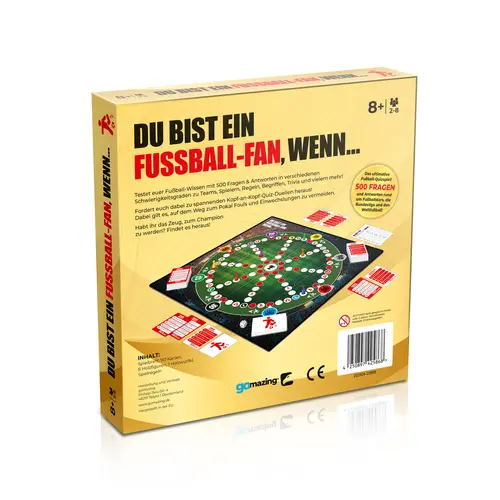 Quizstars Du bist ein Fussball-Fan wenn – Quizspiel mit 500 Fragen ab 8 Jahren Quizstars Du bist ein Fussball-Fan wenn – Quizspiel mit 500 Fragen ab 8 Jahren