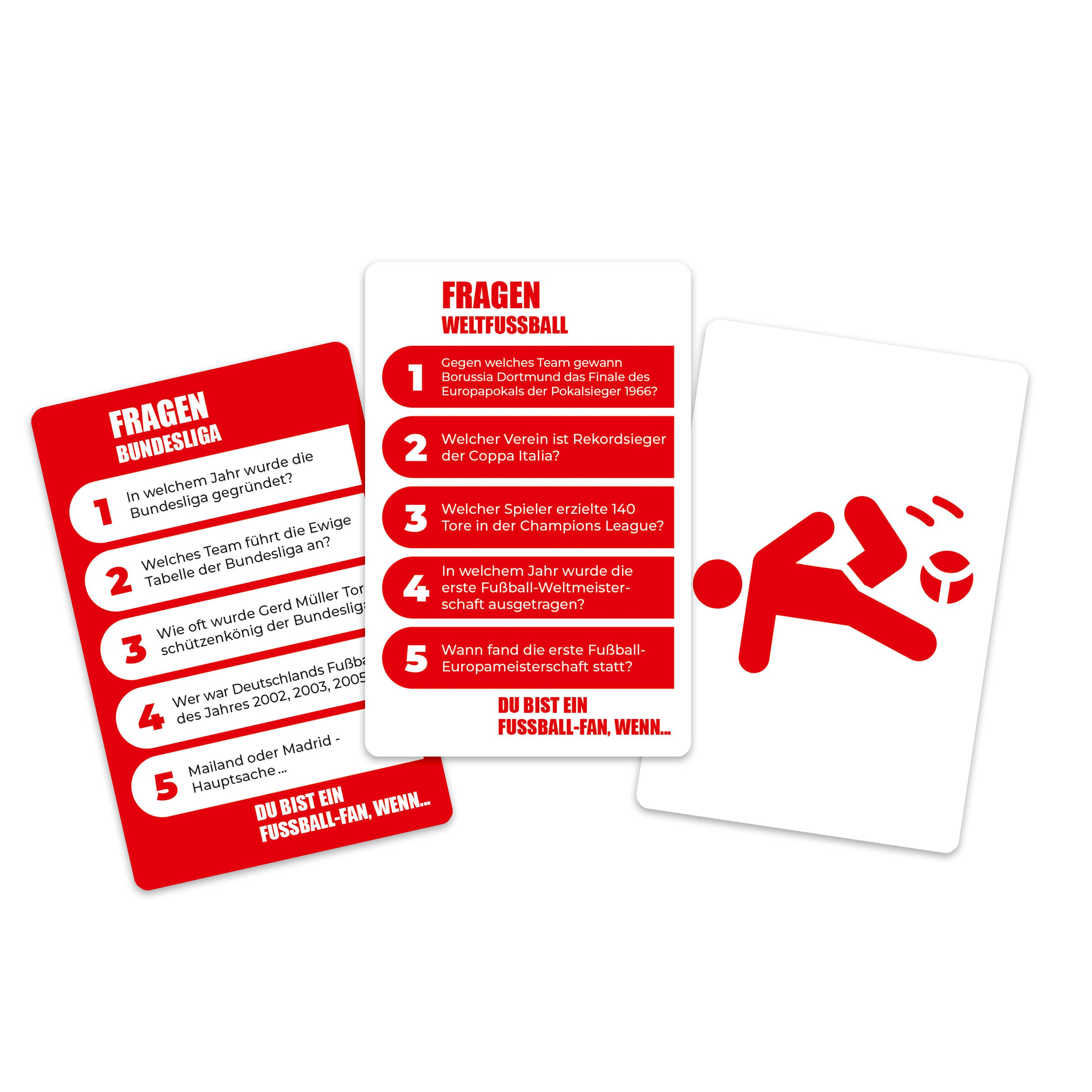 Quizstars Du bist ein Fussball-Fan wenn – Quizspiel mit 500 Fragen ab 8 Jahren