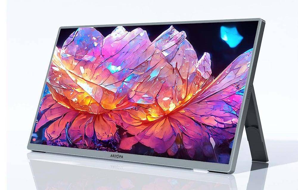 Arzopa A3C Pro, 13,3" Portabler Monitor, 1920x1080, 60Hz, OLED, HDR10, mini HDMI + USB-C
