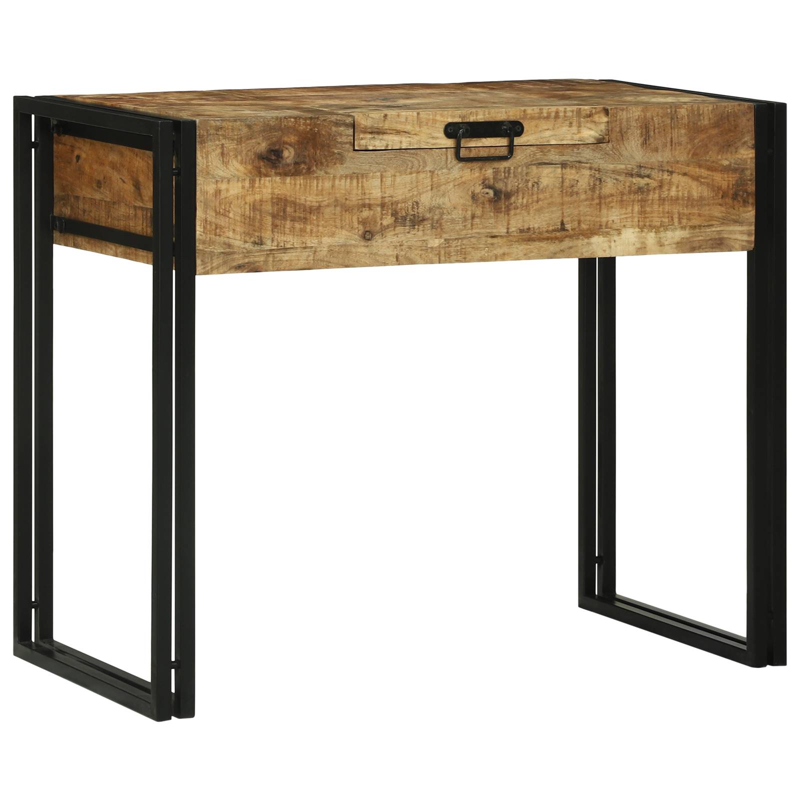 vidaXL Schminktisch 90x50x75 cm Massivholz Mango