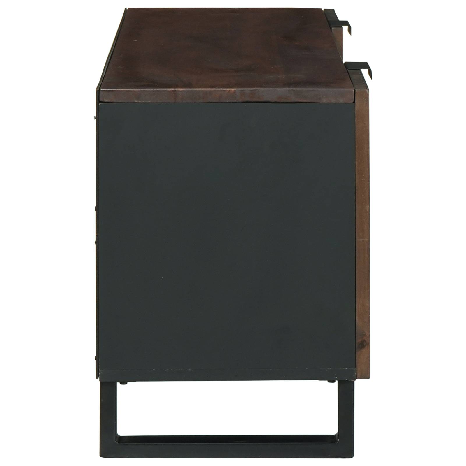 vidaXL TV-Schrank - 105 x 33,5 x 46 cm, aus massivem Mangoholz.