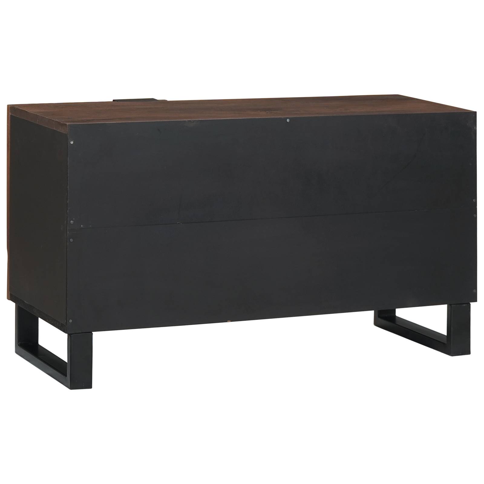 vidaXL TV-Schrank – 80 x 31,5 x 46 cm aus Massivholz und MDF