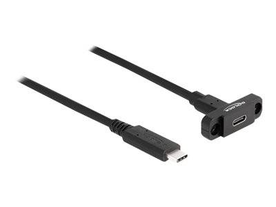 DELOCK SuperSpeed USB 10 Gbps (USB 3.2 Gen 2) Kabel USB Type Multimedia-Technik Adapter