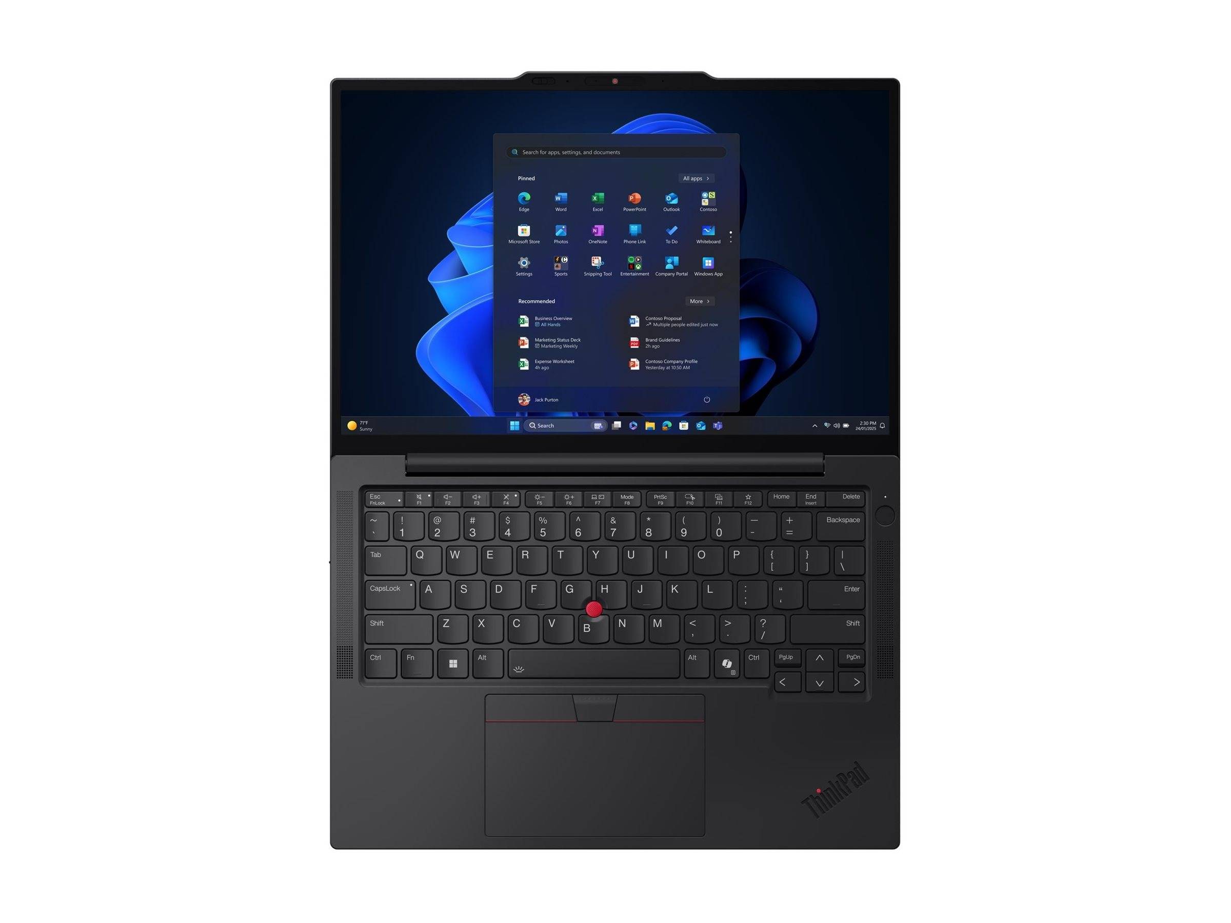 Lenovo ThinkPad X13 Gen 6 21RM - 180°-Scharnierdesign - AMD Ryzen AI 7 PRO 350 / 2 GHz - Win 11 Pro - Radeon 860M - 32 G