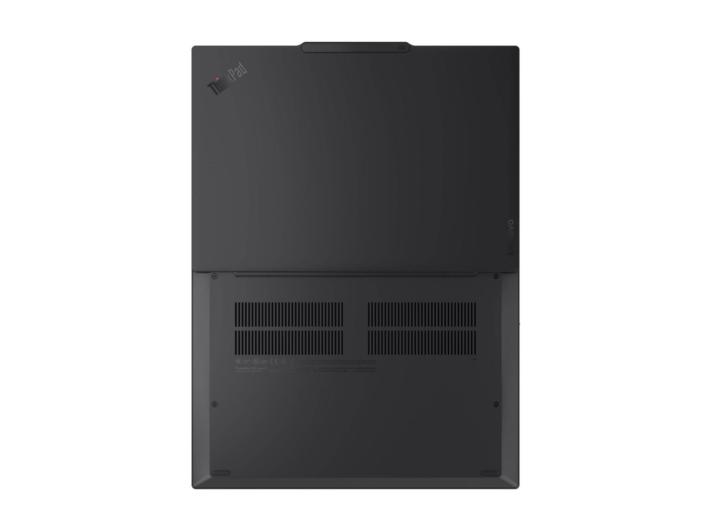 Lenovo ThinkPad X13 Gen 6 21RM - 180°-Scharnierdesign - AMD Ryzen AI 7 PRO 350 / 2 GHz - Win 11 Pro - Radeon 860M - 32 G