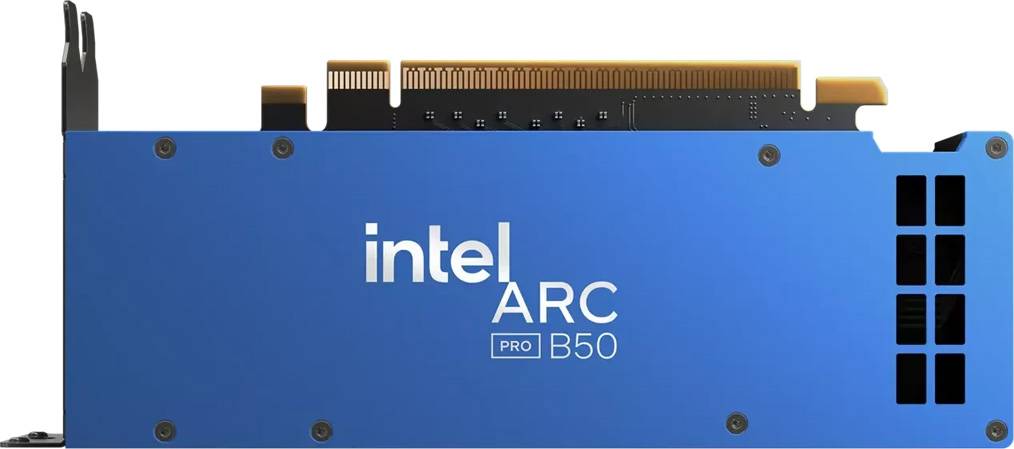 Intel Arc Pro B50 LP 16GB GDDR6 PCIe 5.0 x16 aktiv 33P6PEB0BB