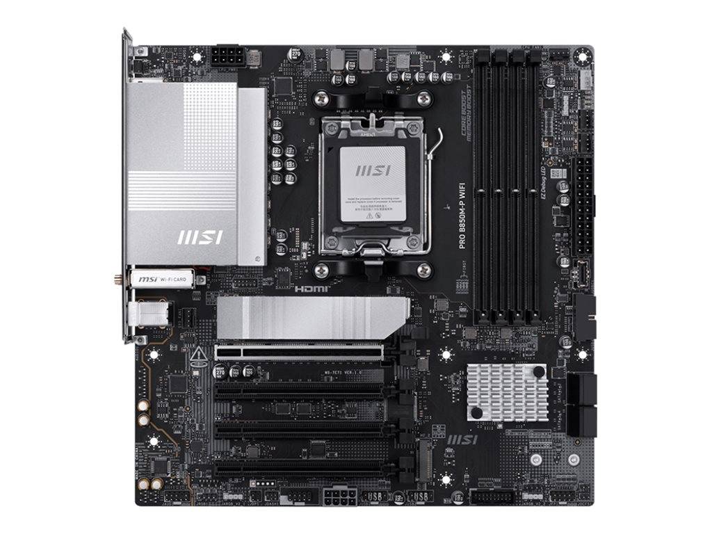 MSI - PRO B850M-P WIFI - Mainboard - mATX