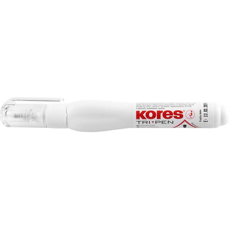 Kores Korrekturstift "Tri Pen", weiß, Inhalt: 10 g