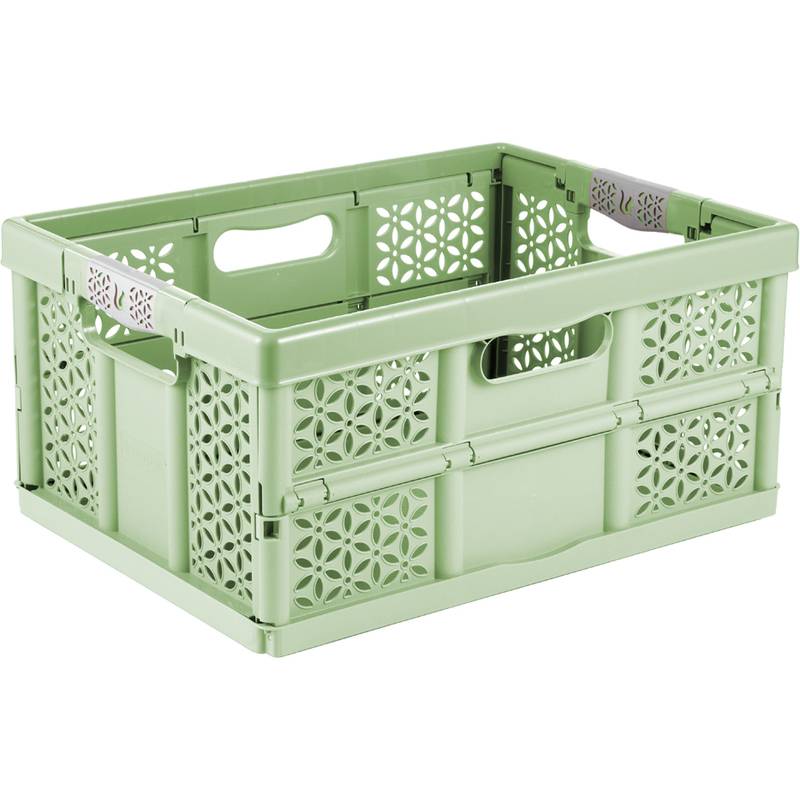 keeeper Profi-Klappbox "eco lea", 32 Liter, gras green