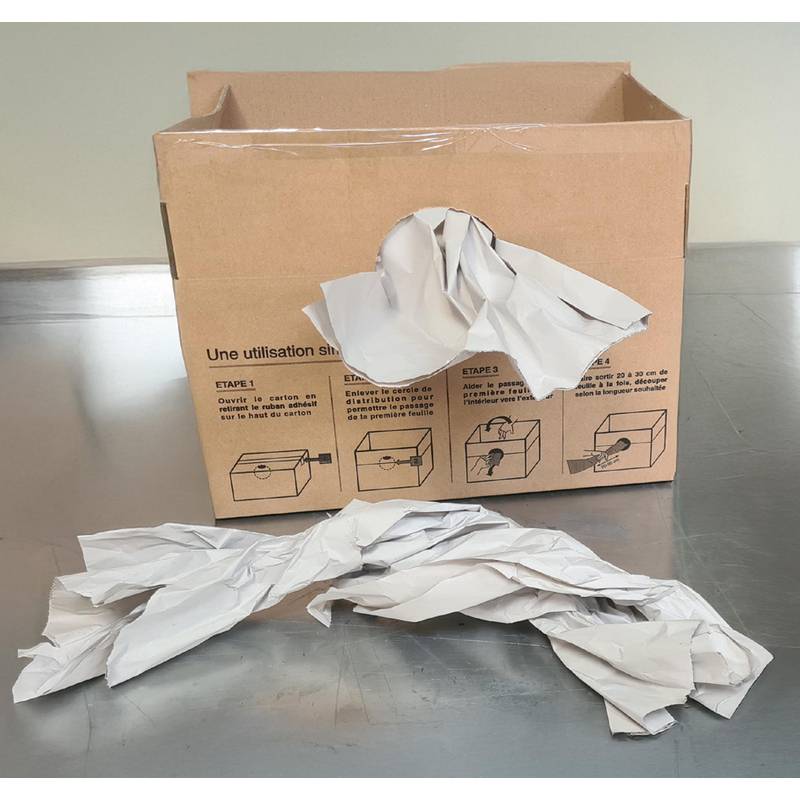 ELVE Packpapier, 380 mm x 500 m, 2-fach, weiß